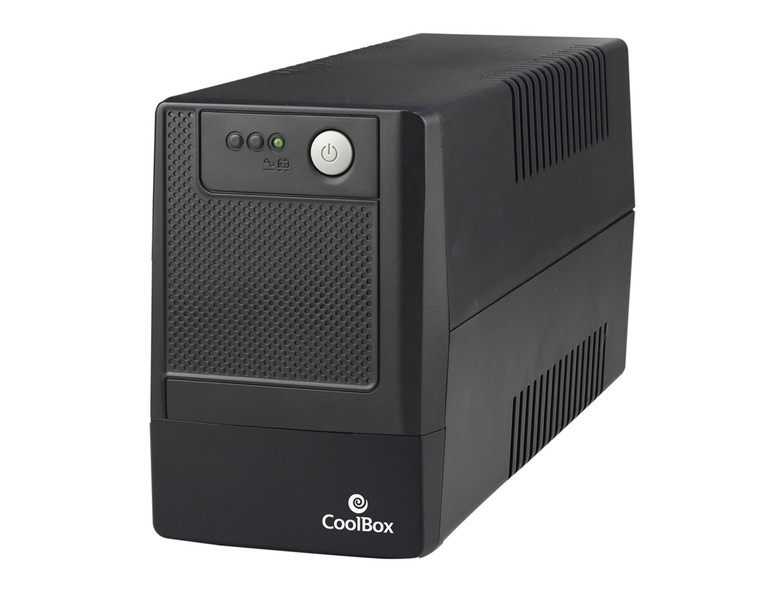 CoolBox Sai Guardian 800 800VA 2AC outlet(s) Mini tower Black uninterruptible power supply (UPS)