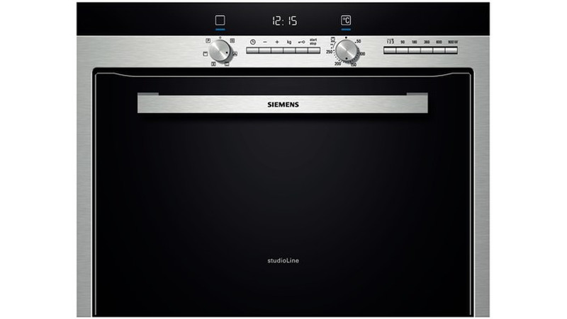 Siemens HB84K582 Electric oven 42l Schwarz, Edelstahl Backofen