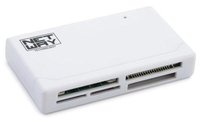 Netway NW541 USB 2.0 Белый устройство для чтения карт флэш-памяти