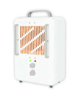 World Marketing of America EUH341 Floor 1500W Chocolate Fan electric space heater