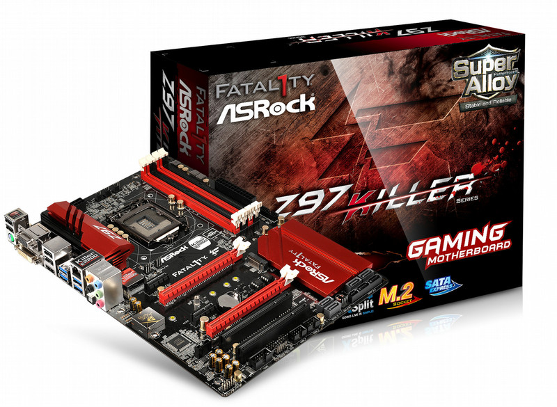 Asrock Fatal1ty Z97 Killer Intel Z97 Socket H3 (LGA 1150) ATX материнская плата