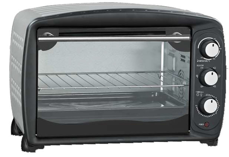 Zephir ZHC127S Elektro 26l 1500W Nicht spezifiziert Schwarz, Silber Backofen