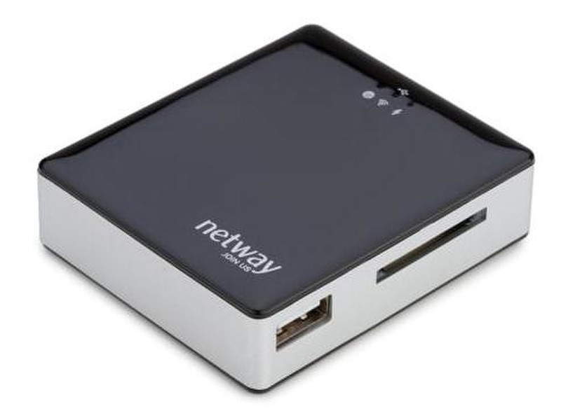Netway NW611 Wi-Fi Черный устройство для чтения карт флэш-памяти