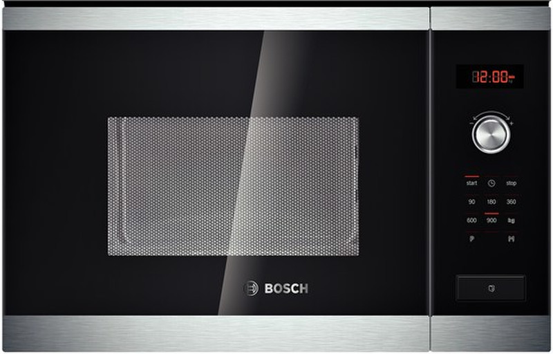 Bosch HMT84M654 Встроенный 25л 900Вт Черный, Cеребряный микроволновая печь