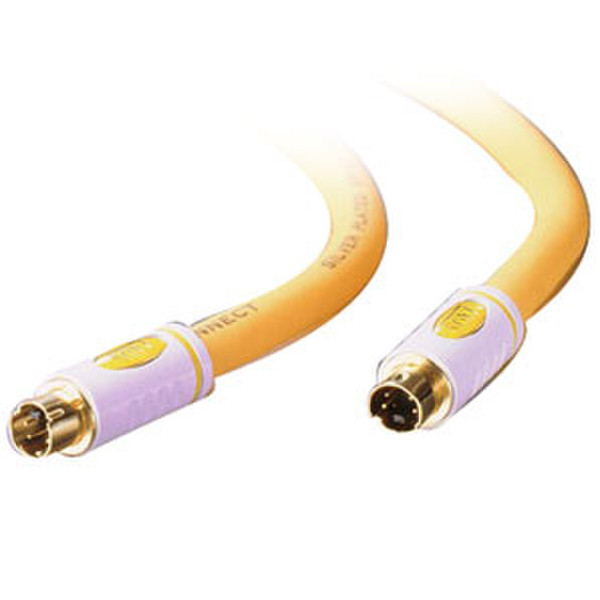 IXOS S-Video Double shield 1м S-Video (4-pin) S-Video (4-pin) Желтый S-video кабель
