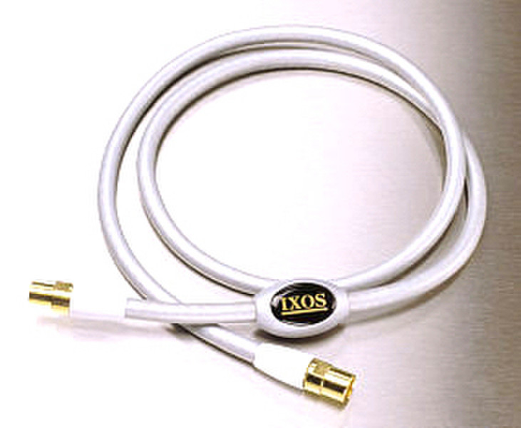 IXOS Aerial Cable 1m FRCA FRCA White coaxial cable