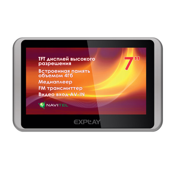 EXPLAY GTI7 Fixed 7Zoll TFT Touchscreen 210g Schwarz