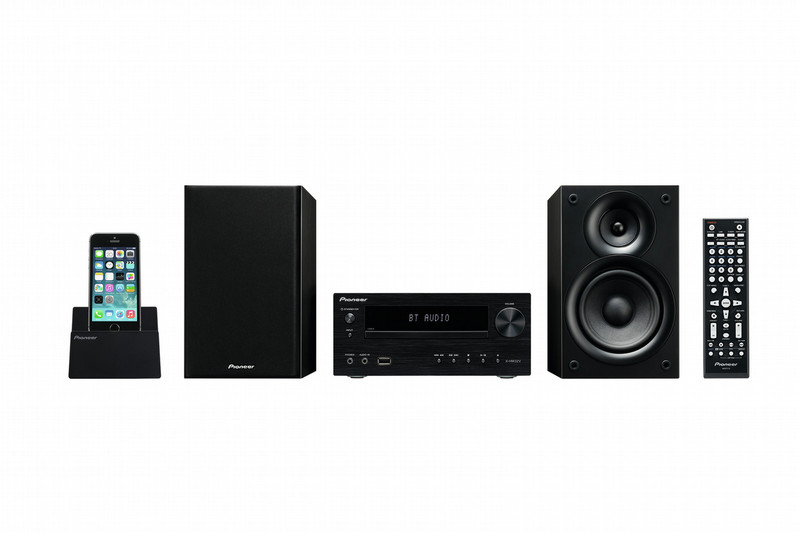 Pioneer X-HM32V-K Micro-Set 60W Schwarz Home-Stereoanlage