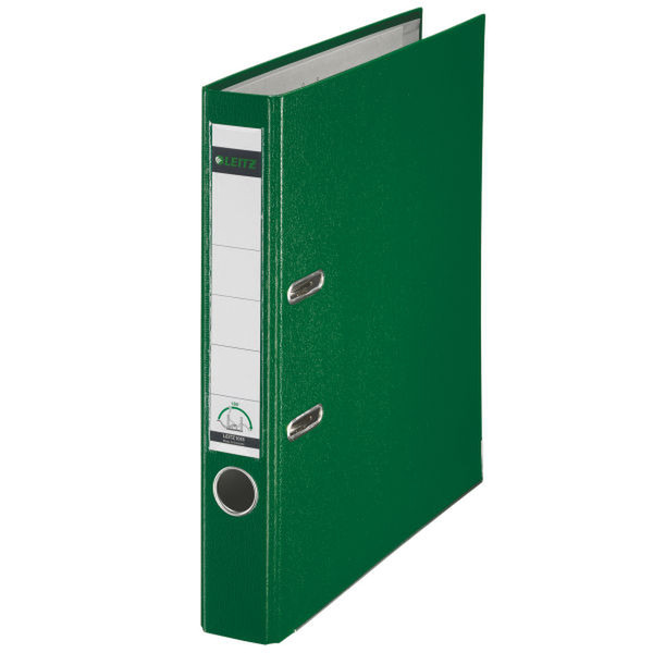 Leitz 180° Plastic Lever Arch File Green folder
