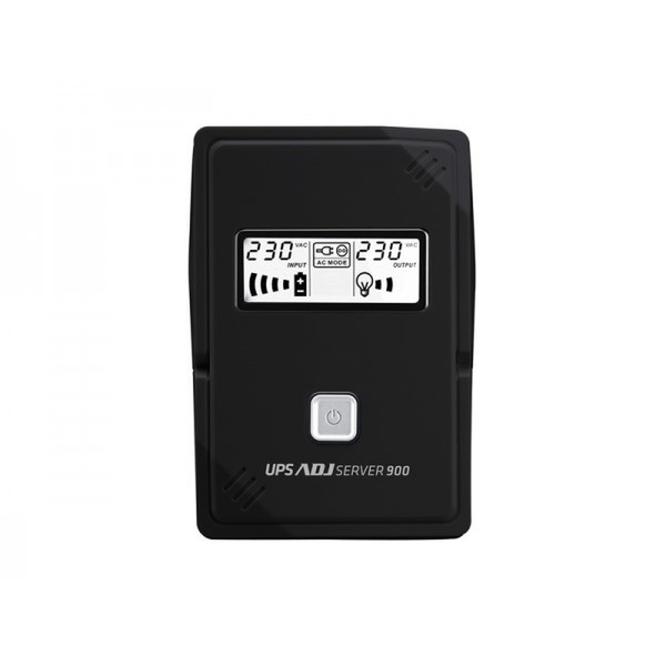 Adj 650-00900 900VA 3AC outlet(s) Compact Black uninterruptible power supply (UPS)