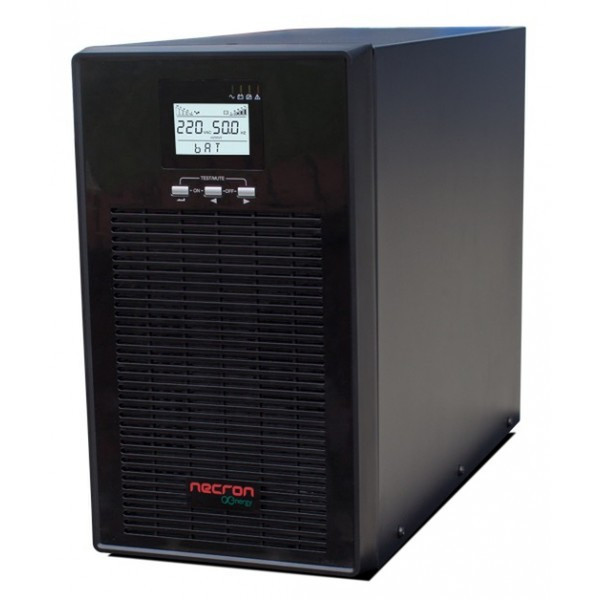 NECRON DT 3kVA Double-conversion (Online) 3000VA Black uninterruptible power supply (UPS)