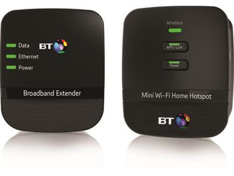 British Telecom 079029 Network transmitter & receiver Black