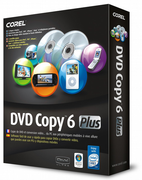 Corel DVD Copy v.6.0 Plus, Win, ES