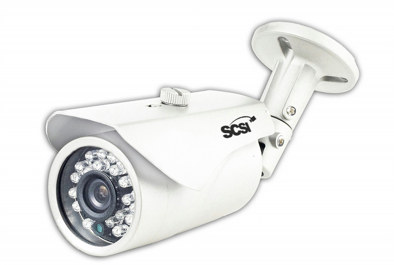 SCSI SOC-L916RW Bullet White surveillance camera