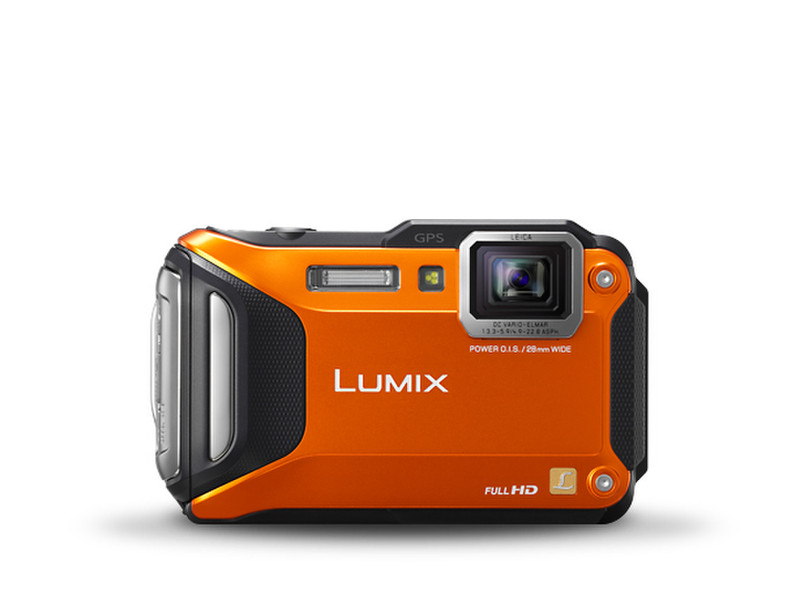 Panasonic Lumix DMC-FT5 16.1МП 1/2.33" MOS 4608 x 3456пикселей Оранжевый