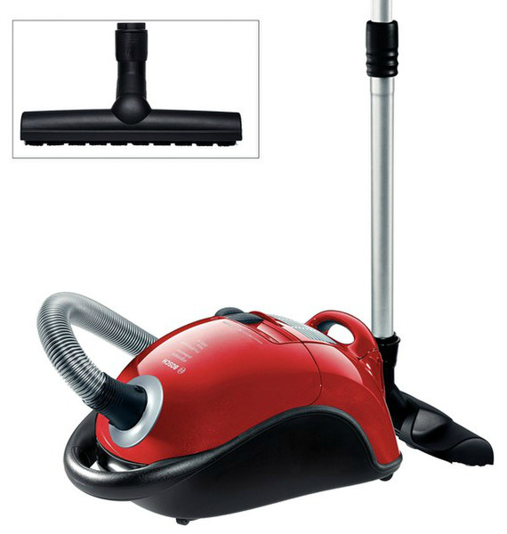 Bosch BSG82422 Zylinder-Vakuum 6l 2400W Schwarz, Rot Staubsauger