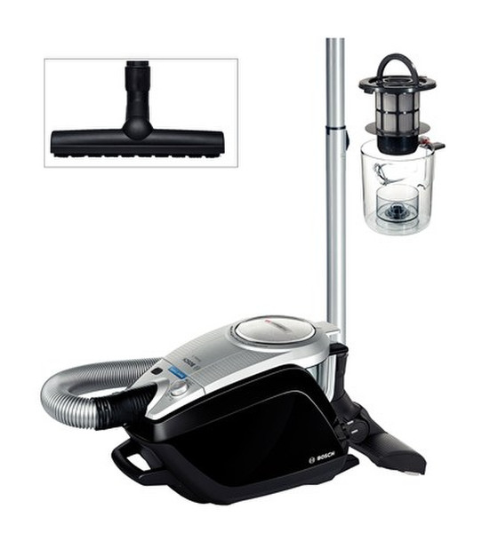 Bosch BGS51454 Cylinder vacuum 3L 1400W Black,Silver vacuum