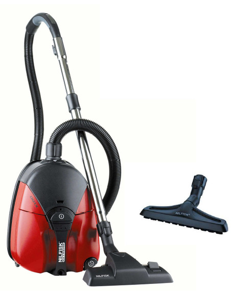 Nilfisk EXTREME X 100 PARQUET Cylinder vacuum 6.5L 1700W Black,Red