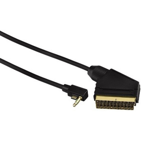 Hama Scart Cable for the Sony PSP Slim and Lite 2.5m SCART (21-pin) Black