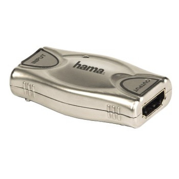 Hama Intermediate HDMI Amplifier AV transmitter & receiver Silver