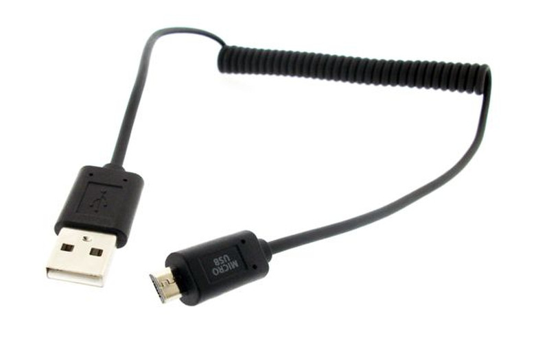 Muvit USB8600LUNAV 1.5m USB A Micro-USB B Black USB cable
