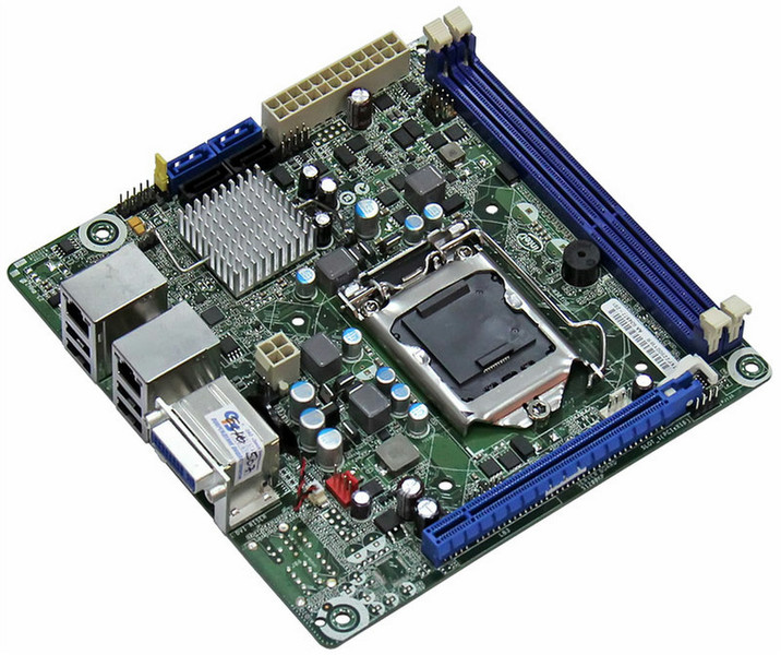 Intel S1200KP Intel C206 Socket H2 (LGA 1155) Mini ITX Server-/Workstation-Motherboard