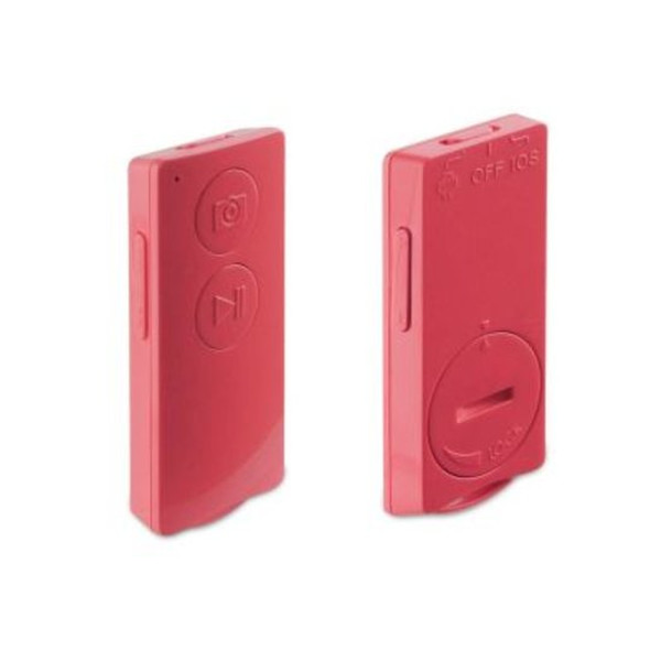 Muvit MUHTG0018 Bluetooth Нажимные кнопки Розовый пульт дистанционного управления