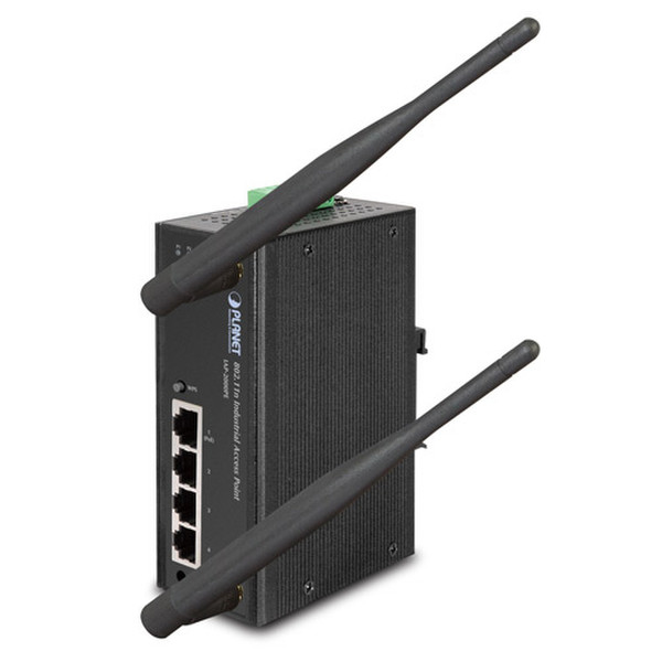 ASSMANN Electronic IAP-2000PE Dual-band (2.4 GHz / 5 GHz) Fast Ethernet Black wireless router
