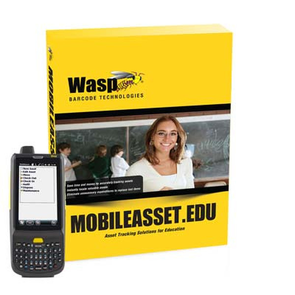 Wasp MobileAsset.EDU Professional Barcode-Software