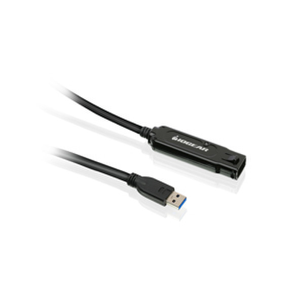 iogear GUE310 10м USB A USB A Черный кабель USB