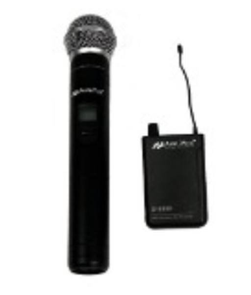AmpliVox S1623 Studio microphone Kabellos Schwarz Mikrofon