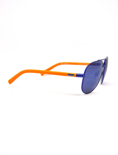 PUMA PM 15167 BL 58 Unisex Aviator Fashion sunglasses