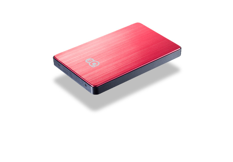 3Q Alu-mini, 500GB 3.0 (3.1 Gen 1) 500GB Schwarz, Rot