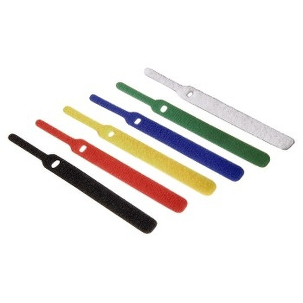 Hama Hook and Loop Cable Ties, 110 mm, coloured Plastic Multicolour cable tie