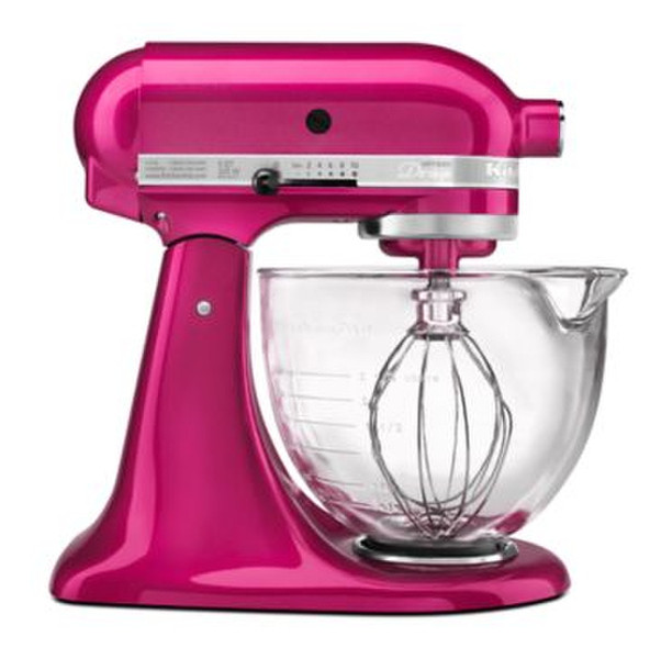 KitchenAid KSM155GBRI Стационарный миксер 325Вт Розовый миксер