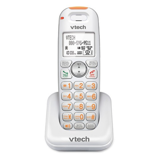 VTech SN6107 DECT Идентификация абонента (Caller ID) Белый телефон