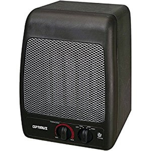 Optimus H-7000 Indoor 1500W Black Fan electric space heater electric space heater