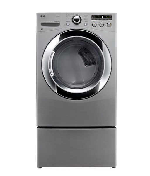 LG DLEX3250V freestanding Front-load 10.2kg Unspecified Silver tumble dryer