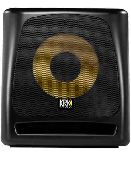 KRK 10S Active subwoofer 150Вт Черный, Желтый