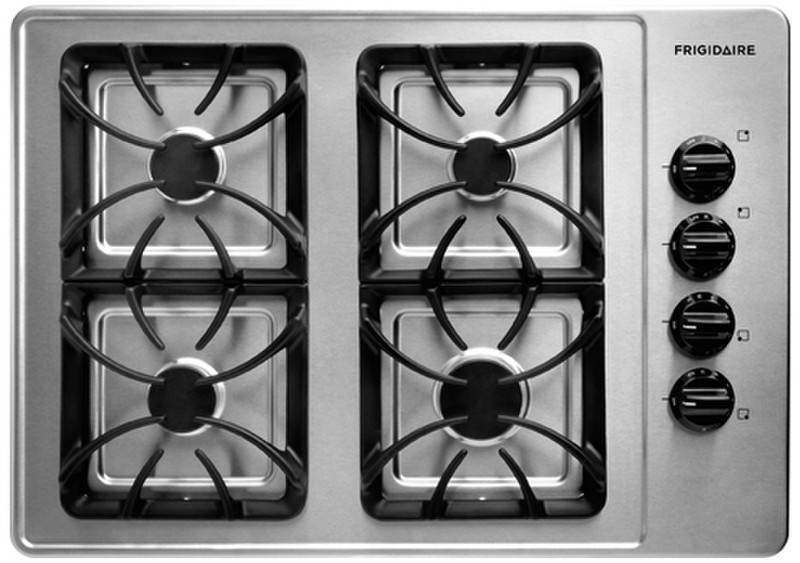 Frigidaire FFGC3015LS Встроенный Газ Нержавеющая сталь плита