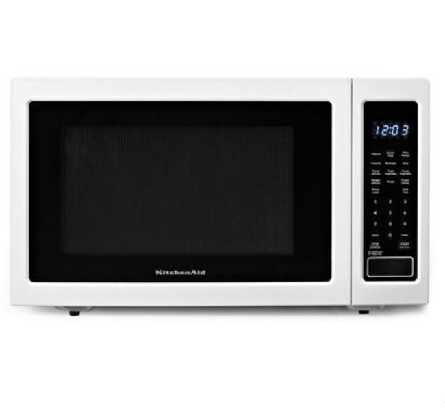 KitchenAid KCMS1655BSS Combination microwave Countertop 45.3L 1200W White microwave