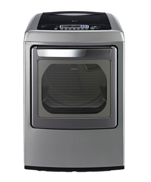 LG DLEY1201V freestanding Front-load 10.1kg Silver tumble dryer