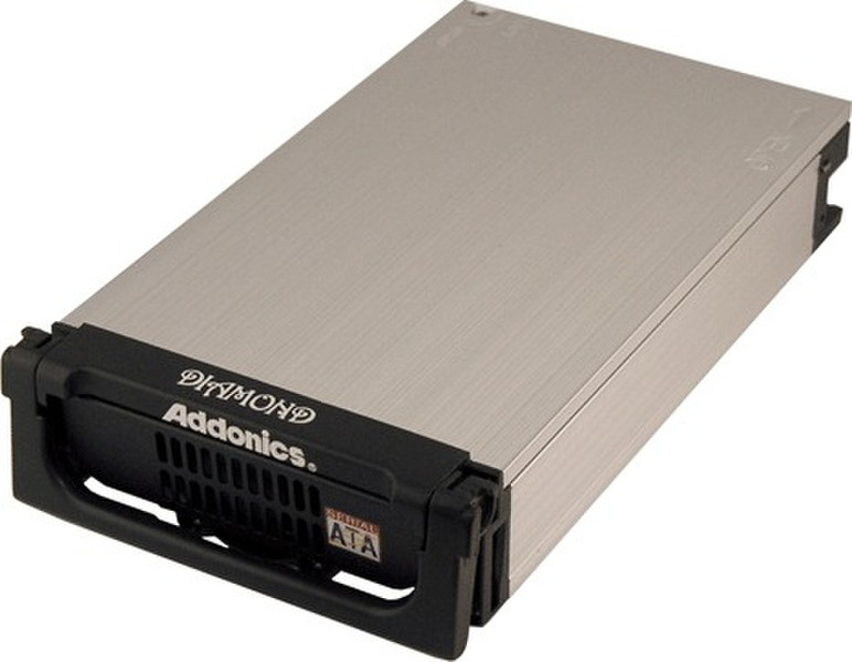 Addonics DCHDSAES Black,Silver HDD/SSD enclosure