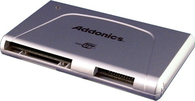 Addonics AESDD12U2WP Cеребряный устройство для чтения карт флэш-памяти