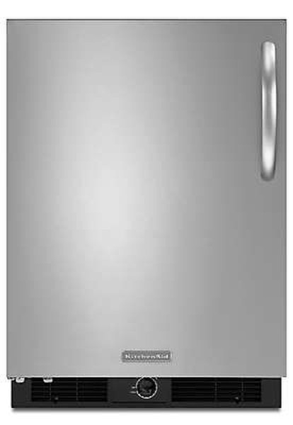 KitchenAid KURS24LSBS Freestanding 161.4L Silver refrigerator