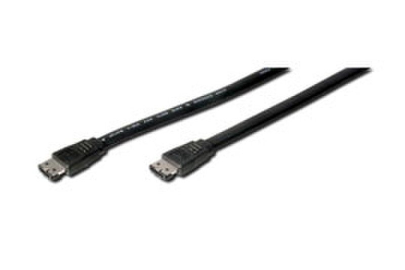 ASSMANN Electronic SATA Anschlusskabel, eSATA I-Type, BL 1м Черный кабель SATA