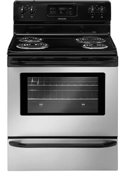 Frigidaire FFEF3015LS Отдельностоящий Нержавеющая сталь кухонная плита