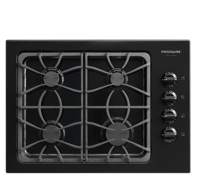 Frigidaire FGGC3045KB Встроенный Газ Черный плита