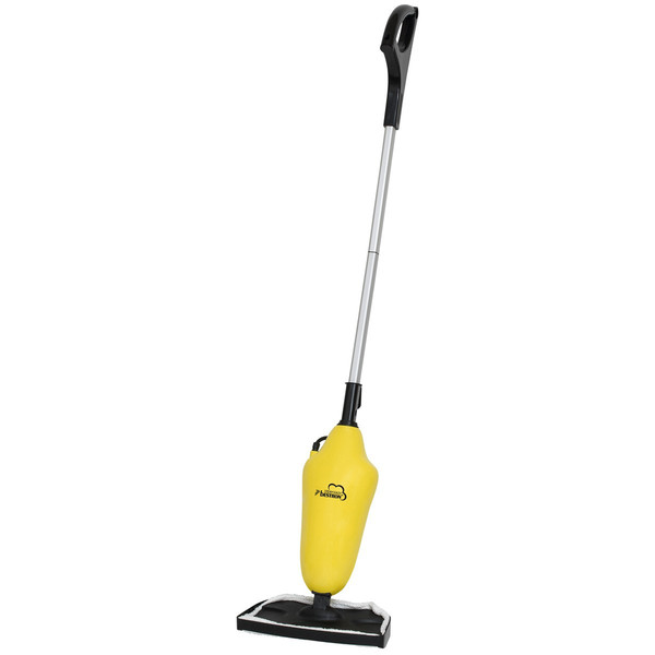 Bestron ASS1000 Upright steam cleaner 0.4L 1500W Stainless steel,Yellow steam cleaner
