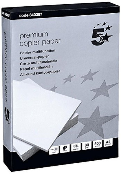 5Star 340387 A4 (210×297 mm) Белый бумага для печати